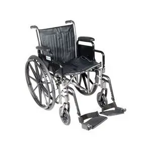 wheelchair with footrests 2