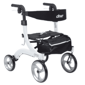 NITRO Euro-style walker rollator white